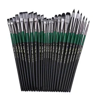 6/24pcs Artist Paint Brushes Set Artist Paintbrushes For Acrylic Oil Watercolor Acrylic Painting For Body Face Rock Canvas 1