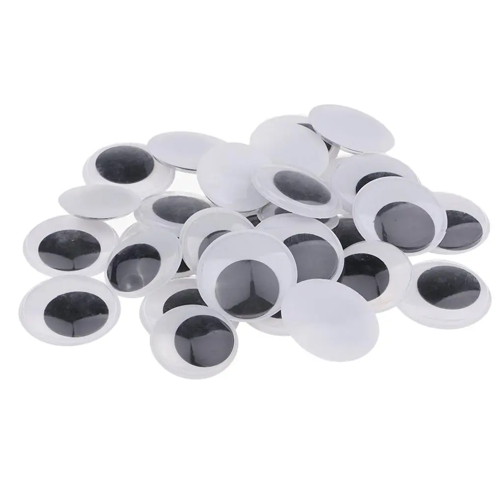 2-4pack 150 Pieces Self Adhesive Wiggle Googly Eyes DIY Toys Scrapbooking