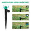 10/30Pcs Adjustable Spiked Sprinkler 8 Hole Bracket Dripper Garden Lawn Potted Flower Watering Irrigation Droplet Staked Emitter 4