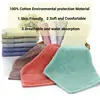 100% Cotton Small Face Towel Soft Square Hand Towels for Face Wash kids Child Washcloth Pure Absorbent Facial care 34x34cm Home 2