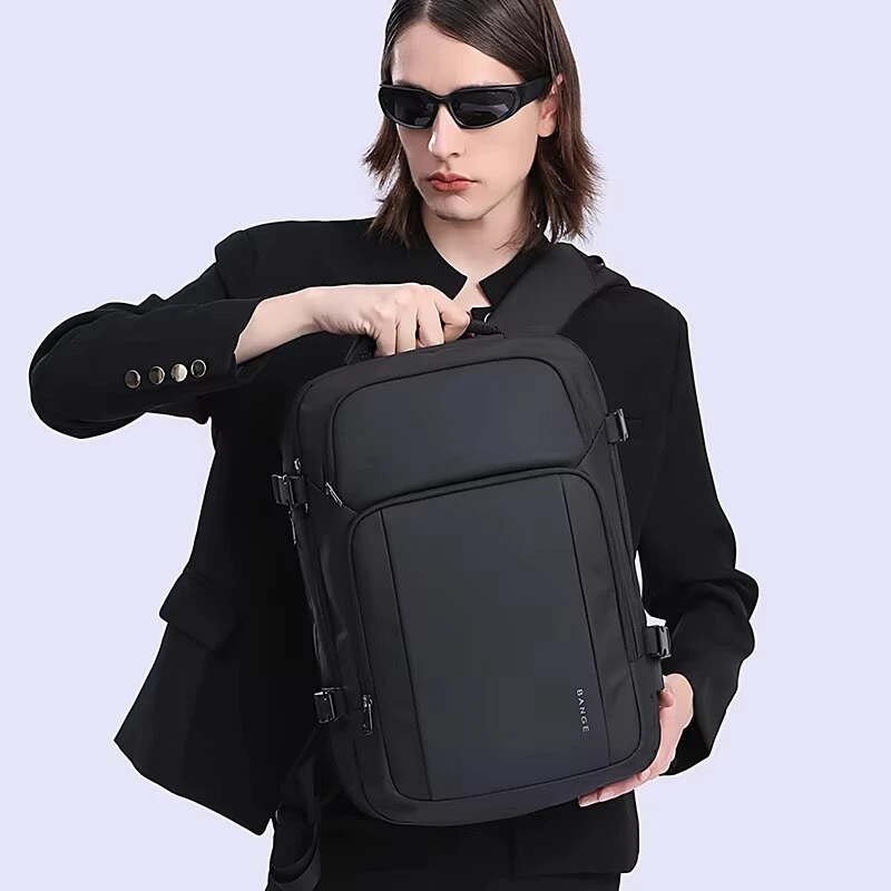 Hottest Large Capacity USB Rechargeable Travel Backpack for Men, New Design 15.6-Inch Waterproof Laptop Bag, Ideal Outdoor Rucks 6