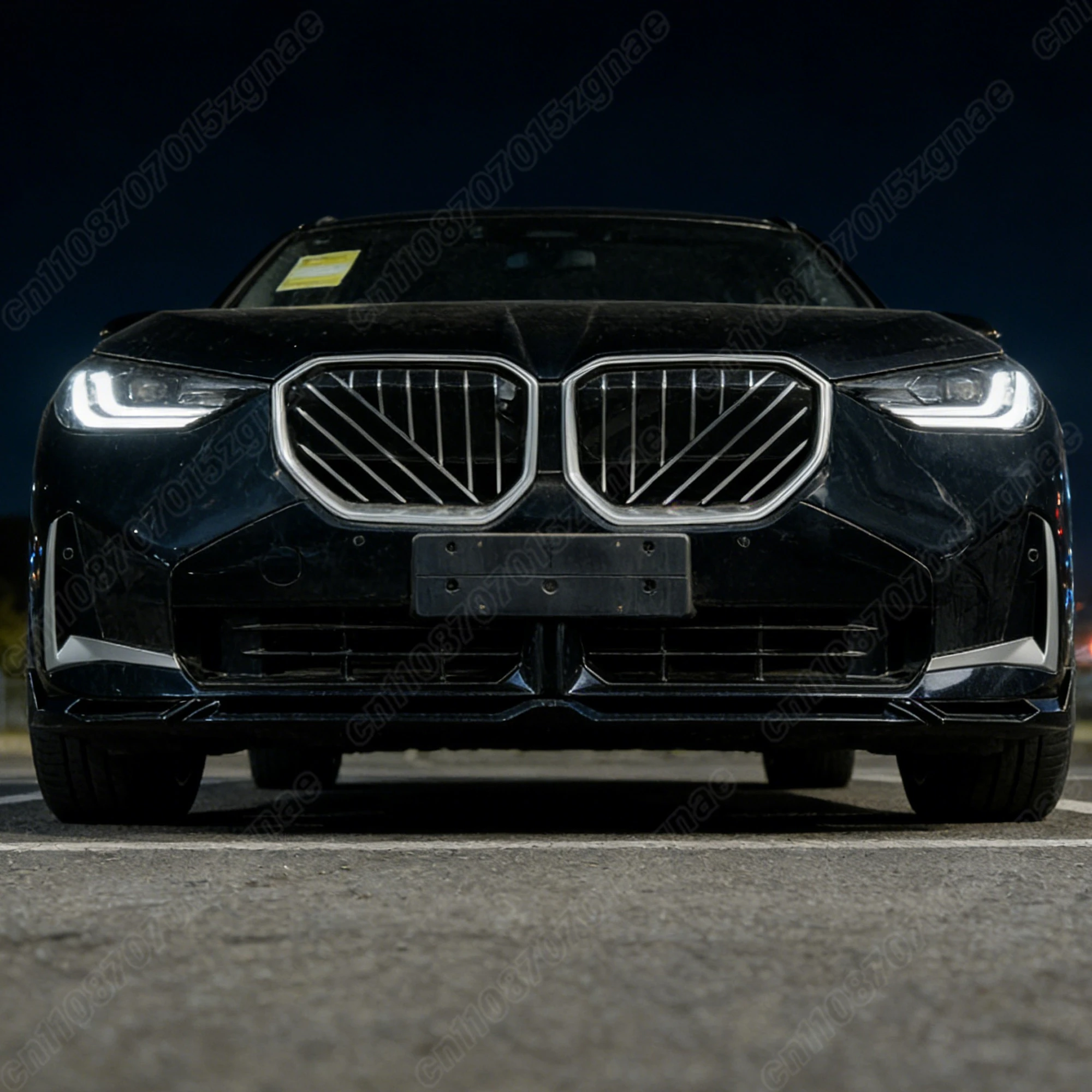 BMW X3 G45 2025 2026 자동차 MP 스타일 프론트 범퍼 스포일러 립 카 프론트 턱 스플리터 ABS 장식 바디 개조 키트