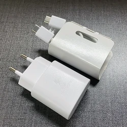 25W Super Fast USB - C Power Adapter Charger - Adapter Cable White