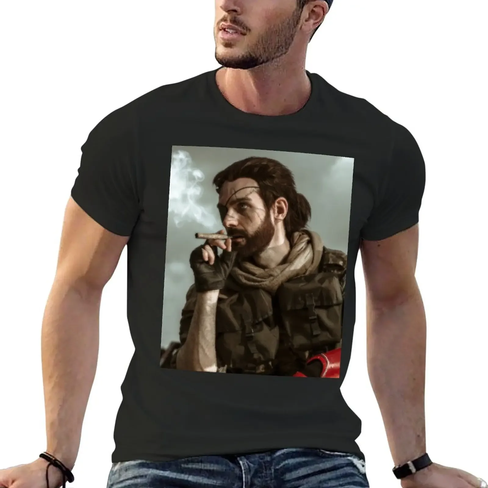 

The Phantom Cigar T-Shirt quick-drying animal prinfor boys mens clothes