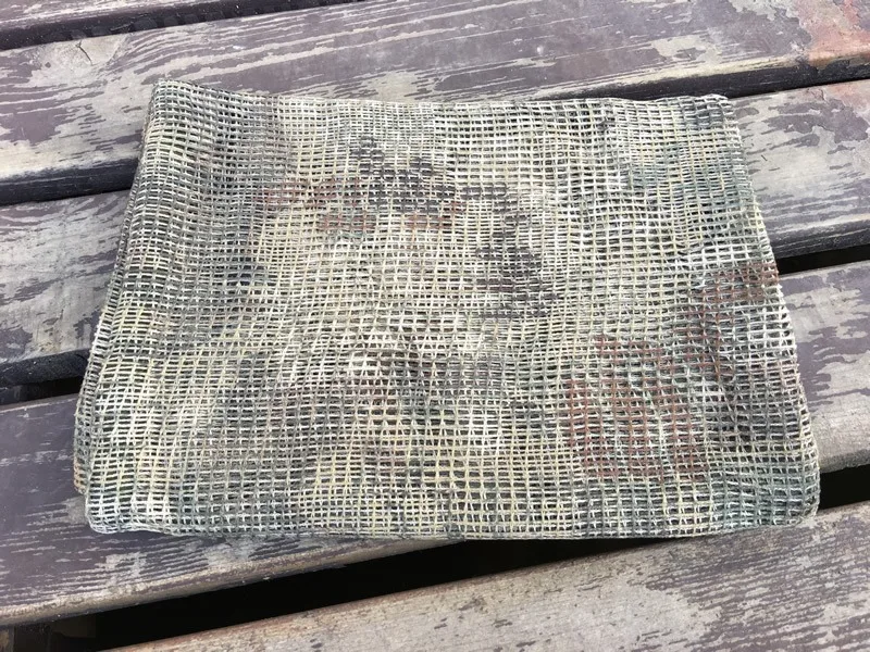 Camouflage Mesh Scarf Veil