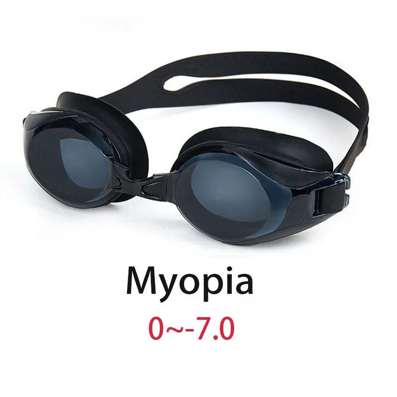Swimming Goggles Myopia Swimming Goggles HD Waterproof Anti-fog Soft Myopia Fashion Swimming Glasses Men's and Women's Pool Accessories