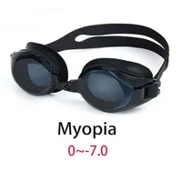 New Myopia Swimming Goggles HD Waterproof Anti-fog Soft Myopia Fashion Swimming Glasses Men's and Women's Pool Accessories 1