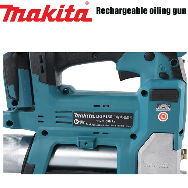 Makita DGP180Z Pistolet à graisse LXT sans fil, outils électriques au  lithium, 18V - AliExpress