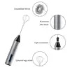 Milk Frother Egg Beater Type C Rechargeable Whisk mixer Blender for Latte 4