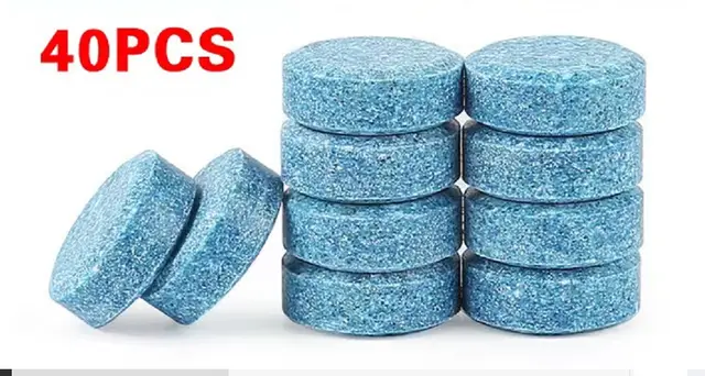 Solid Cleaner Car Windscreen Cleaner Effervescent Tablet Auto Wiper Glass Solid Cleaning Concentrated Tablets Detergent - Image 11