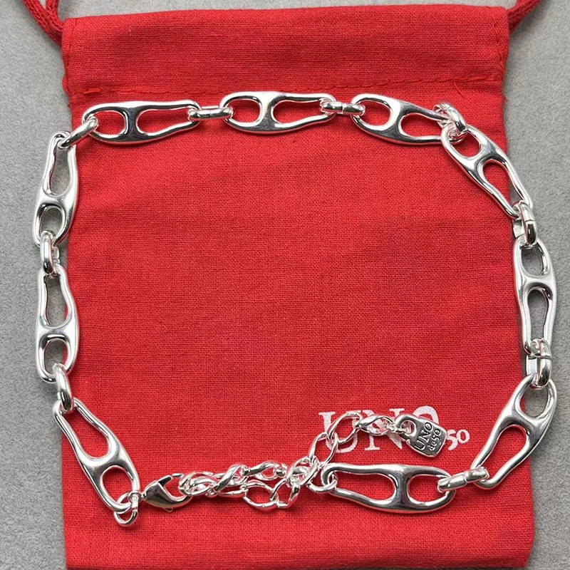 

2023 UNOde50 New European and American Bestselling Fashion Exquisite Luxury Necklace Women's Romantic Jewelry Gift Bag