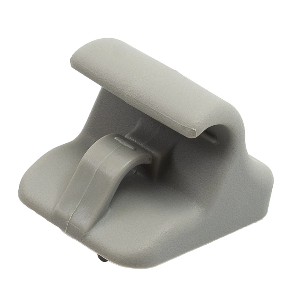 1pcs Sun Visor Clip Grey ABS Sun Visor Buckle Car Fasteners 8523505100OM For Hyundai I20 GETZ 2008 - 2015