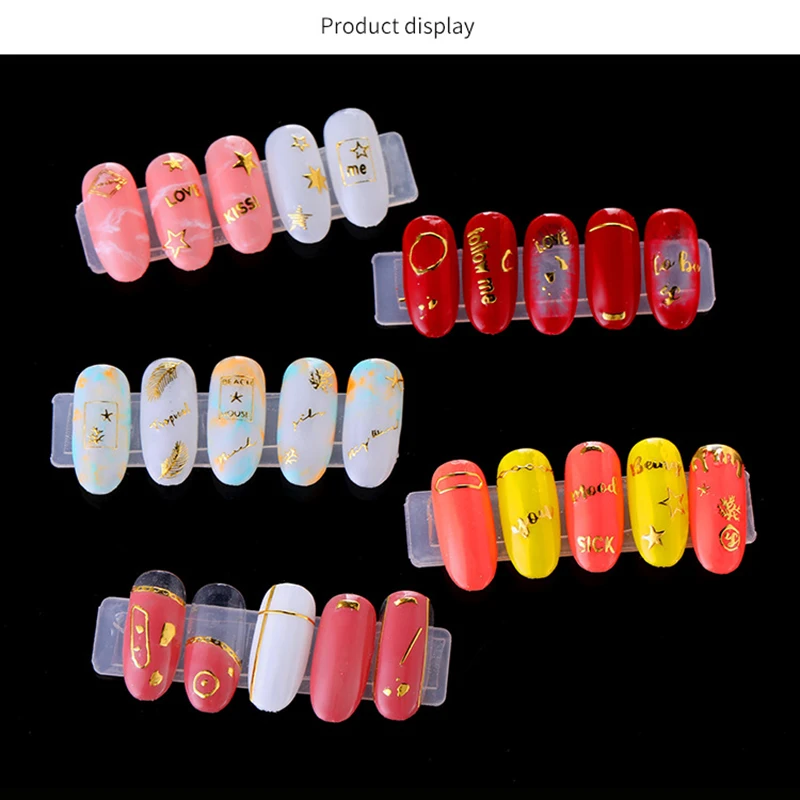 Length 3M/10M Strong Transparent Acrylic Foam Adhesive Tape Double Sided Silicone Nail Sticker Tape Glue No Traces Nail Tool