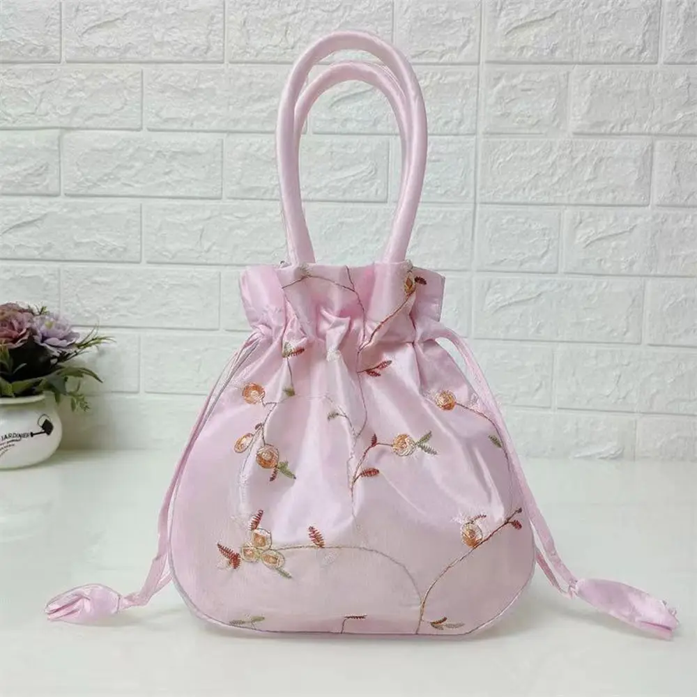 Injproximity-Sacs à main de broderie rétro pour femmes, sacs de rangement Hanfu, portefeuilles de sac à main, sac d'emballage de bijoux, porte-cartes, nouveau