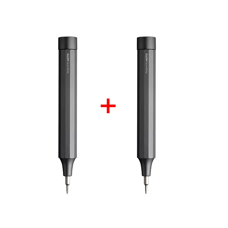 HOTO Multi-purpose Precision Screwdriver Aluminum Alloy Magnetic Bits 24 in 1 Mini Portable Multi-functional Screw Driver Set 