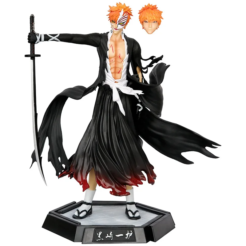 

Bleach Thousand Year Blood War Anime Figure Gk Kurosaki Ichigo Ban Kai Statue Pvc Collectible Model Toys For Boys Hobbies Manga