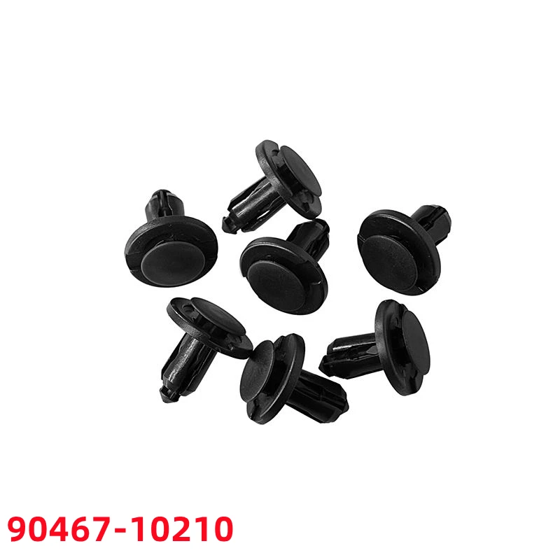 

100Pcs Auto Fastener Push-Type Car Bumper Clips Body Push Pin Rivet 90467-10210 B126