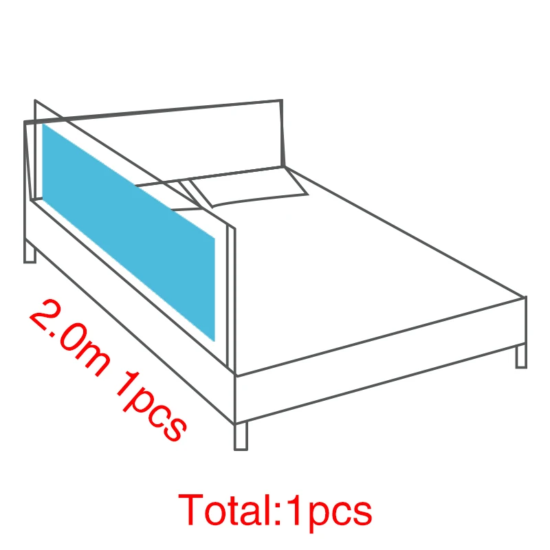 200cm 1 piece Blue