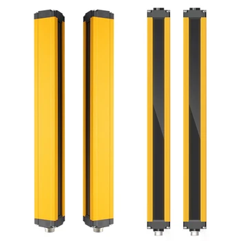 The relay output safety light curtain sensor is available in NO and NC to protect the safety of production personnel 1