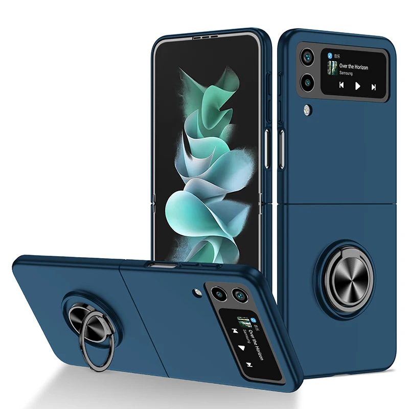 Shockproof Armor Case with Magnet Ring Kickstand