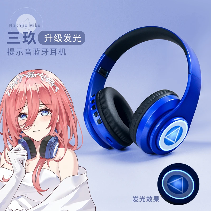 Audífonos De Auriculares Bluetooth Nakano Miku Over Ear Con