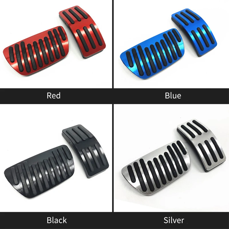 Non-Slip Car Foot Pedal Covers - No Drilling Required
