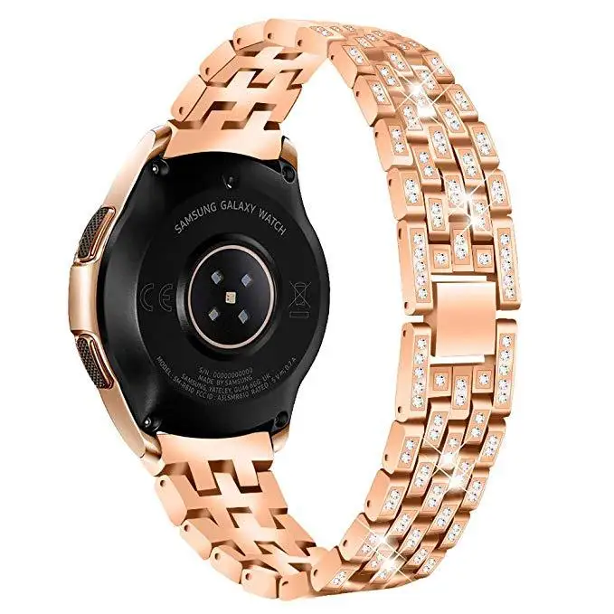 Pulseira Diamond Metal para Garmin Venu Pulseira de Relógio Garmin Vivoactive 4s e Plus Pulseira de Música para Garmin Venu sq - Image 2