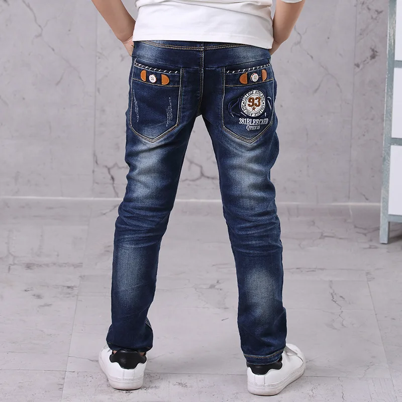 Kids Pants Boys Denim Clothes Long Bottoms Baby Boy Skinny Jeans Trousers 4 5 6 7 8 9 10 11 Years