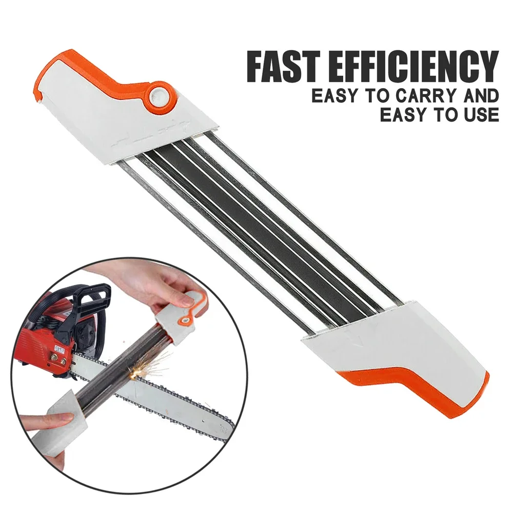 Description Picture 2 of item4.8mm 2 IN 1 Easy Chainsaw File Chain Sharpener Whetstone Kits For Stihl