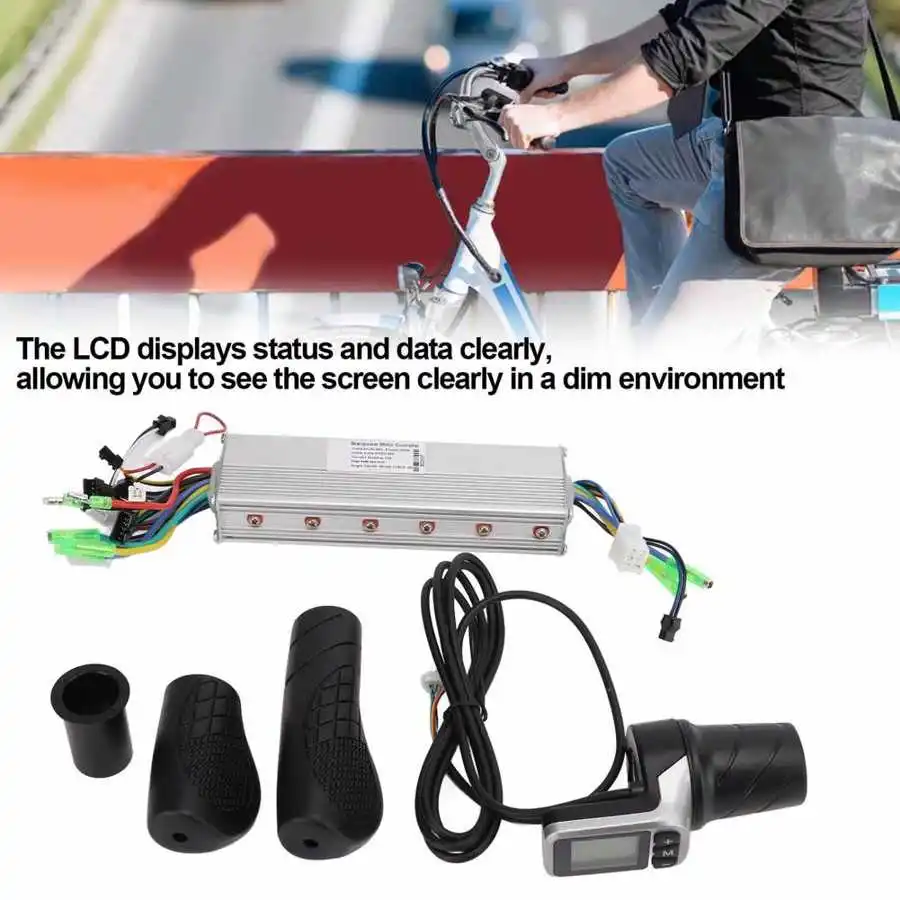 36/48v 350w Half Twist Throttle Brushless Motor Controller Regulator