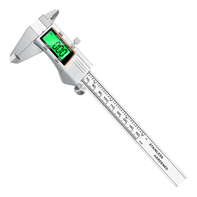

Digital Caliper Electronic Micrometer 0-6" Inch Metric Calipers Ruler Measuring