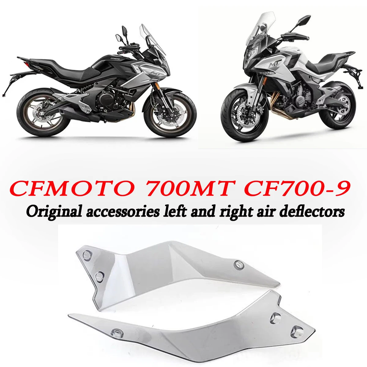 Motorcycle original accessories CF700-9 air deflector left and right air deflectors Fit For CFMOTO 700MT MT-700