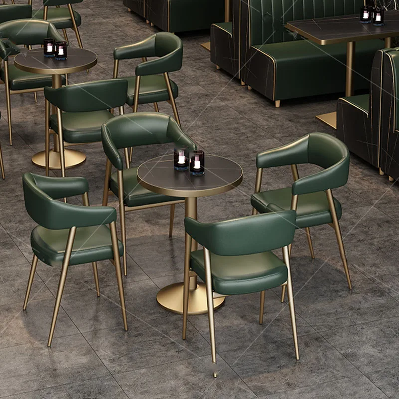 Unique Garden Restaurant Chair Balcony Modern Indoor Library Restaurant Chair Luxury Designer Silla De Comedor House Furniture