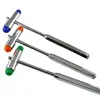 Neurological Reflex Hammer with Built-in Brush & Steel Needle for Cutaneous and Superficial Responses, Dual Head Reflex Hammer 1