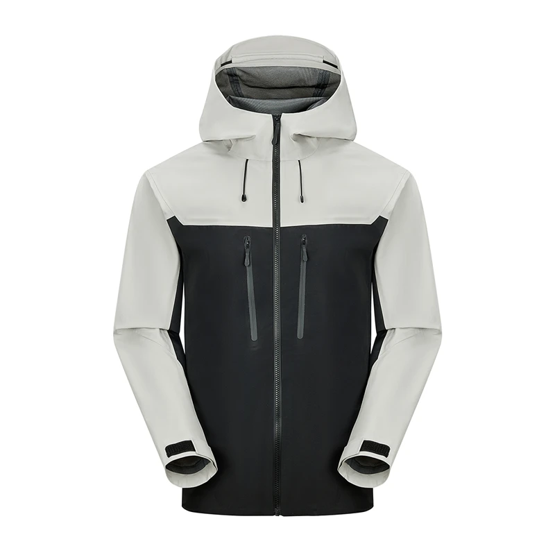 Storm Jacket Men's Fashion Full Heat Sealed Hardshell Storm Jacket Men and Women with The Same Color Three Anti Composite Fabric 4