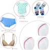 Folding Laundry Bag Bra Washing Bag Washing Machine Anti-deformation Bra Storage Bags Underwear Protective Zipper Laundry Bag 6