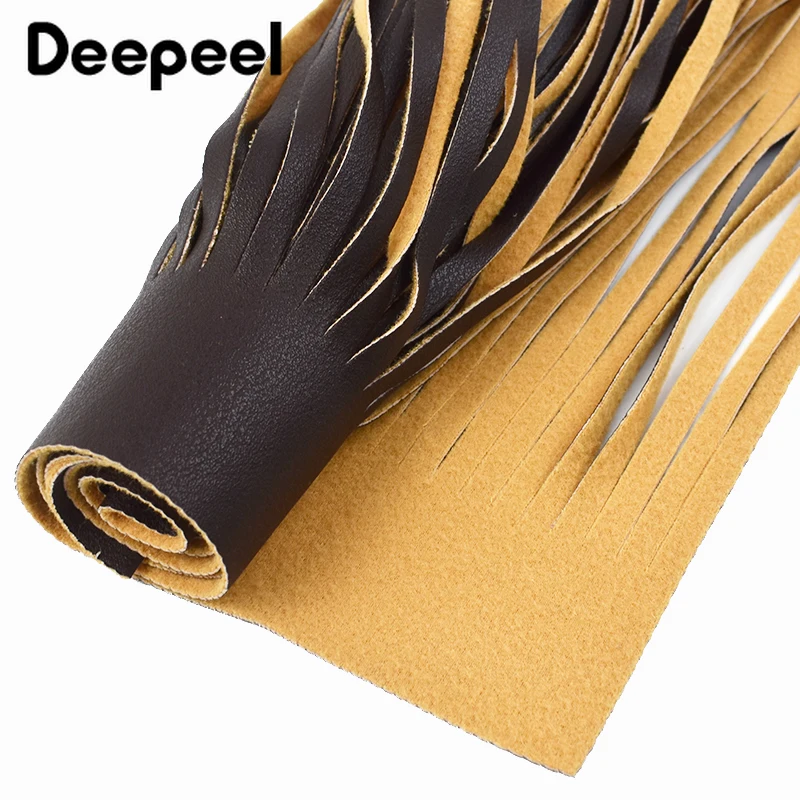 Flecos De Encaje Negro 10 Metros X 50cm - Cinta Con Flecos Para Vestidos, Ropa DIY, Escenario Y Accesorios - Decoración Elegante