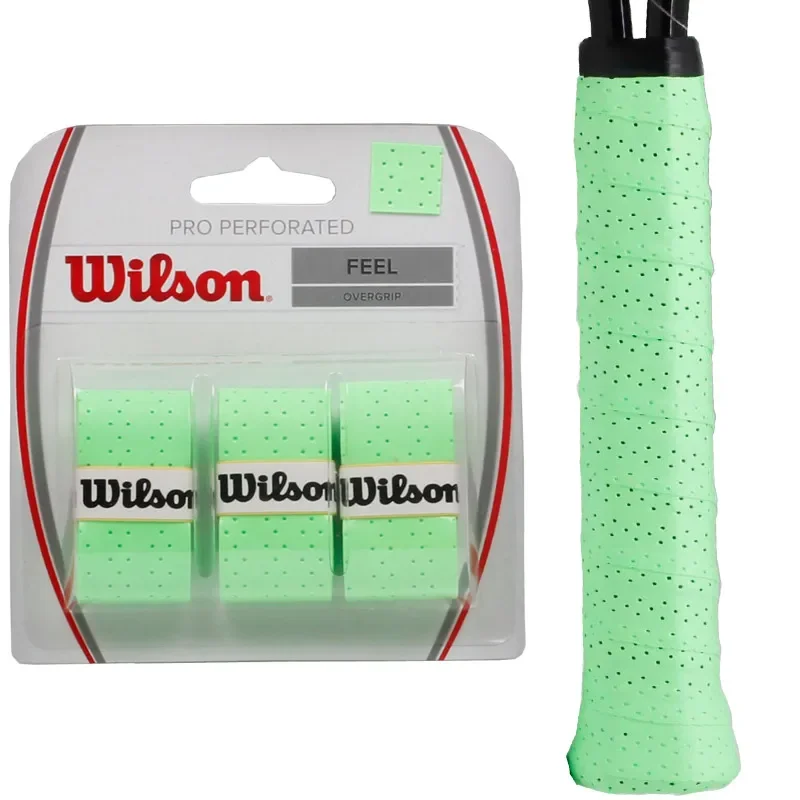 3PCS/set 12PCS/set wilson PU Overgrip For Tennis Badminton Anti-slip Sweat Grip Rackets Protector Stickers Sweatband Accessorie