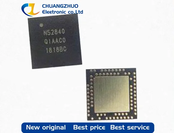 

1 шт., новинка, оригинальная фотовспышка раньше, NRF52840 RF TXRX + MCU 802.15.4 73VFQFN