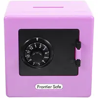 Safe Bank Snack Mini Money Container Plastic Coin Decor Savings Jar Piggy Girl Child 1