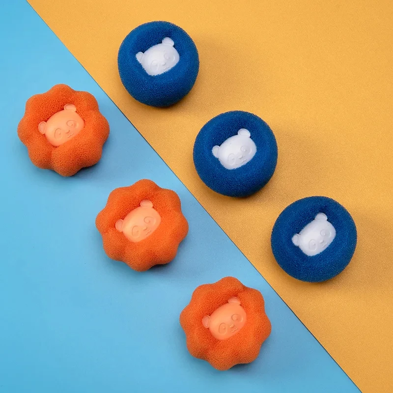 1/4pcs Pet Hair Remover Reusable Ball Laundry Washing Machine Filter Wool Sticker Cat Hair Remover Pet Fur Lint Catcher Home laundry ball pet hair remover laundry hair catcher
