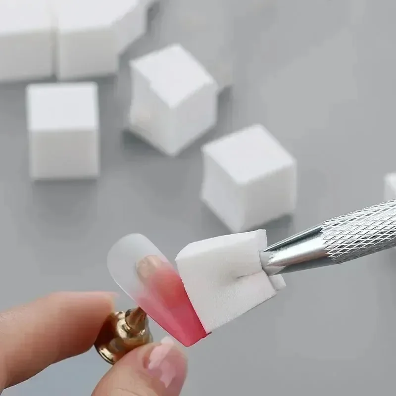 Square Nail Art Sponge Set Gradient Nail Brushes Gel Polish Design Nail Sponge Grab Pen Manicure Supplies
