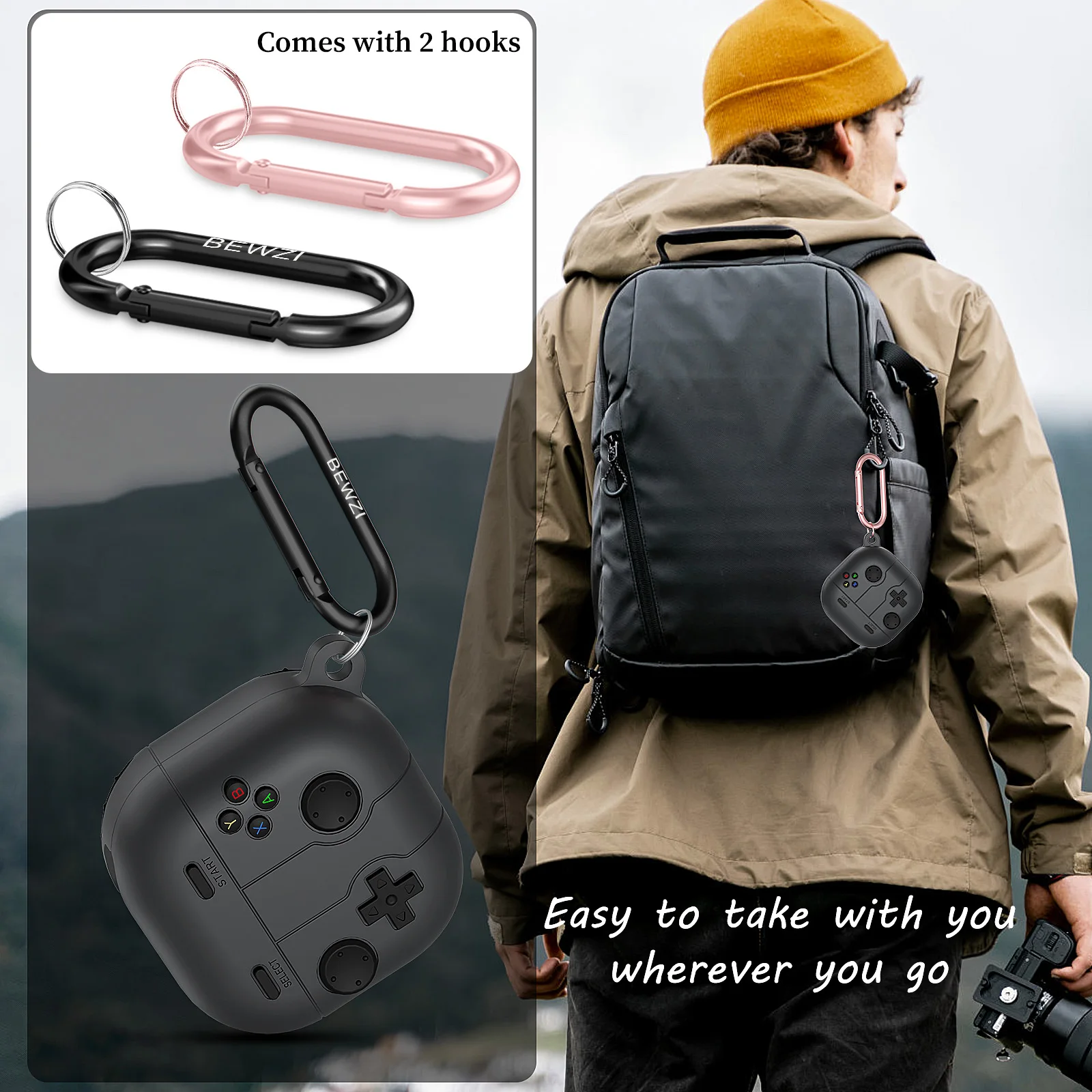 Fashionable Protective Case with Hook
