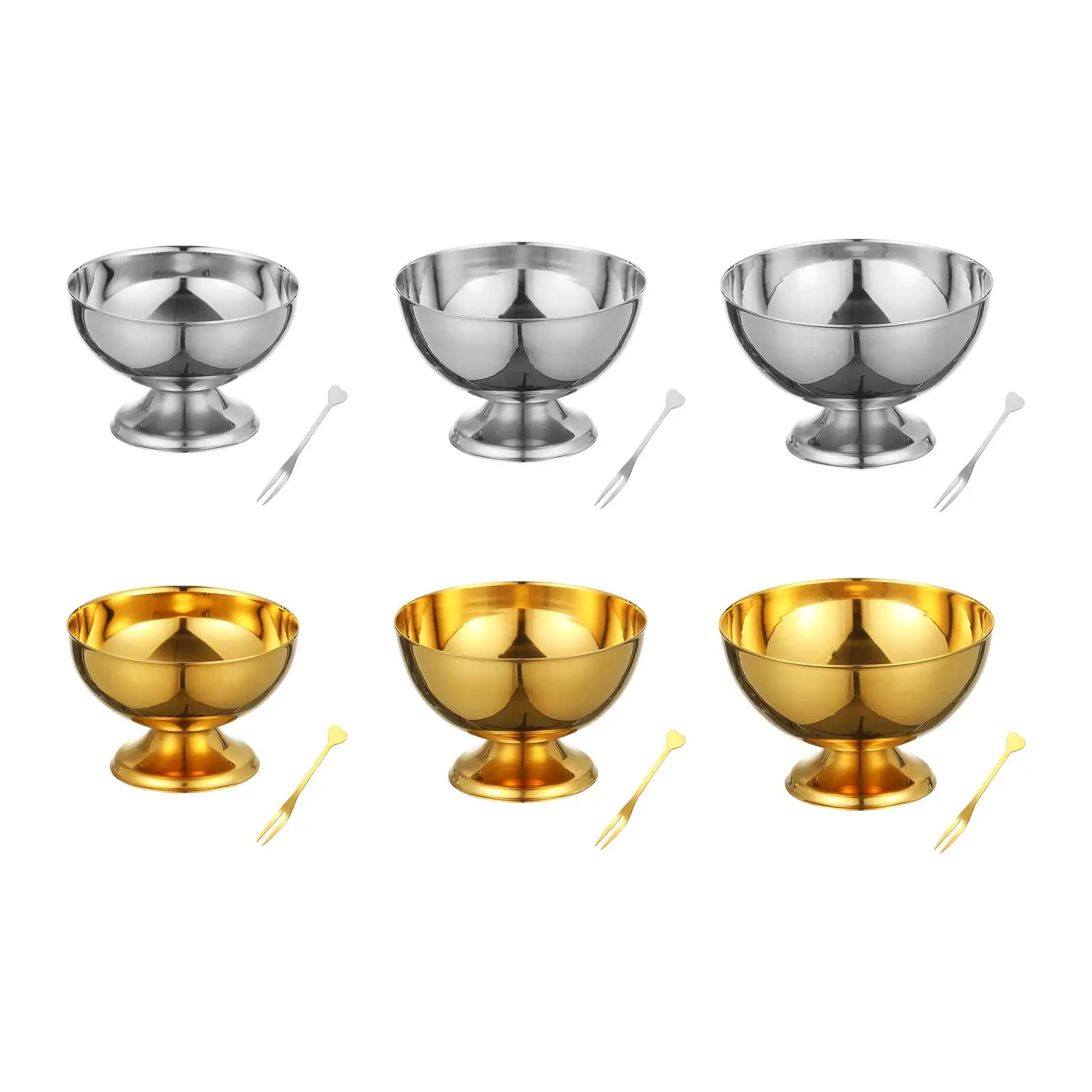 כוס גלידה כלי שתייה חזק קערת סורבה קינוח קערת פירות כוס סלט