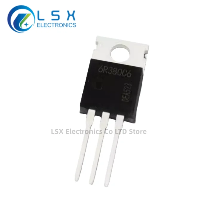 

10PCS 6R380C6 IPP60R380C6 TO-220 650V 30A On Stock New And Origjnal