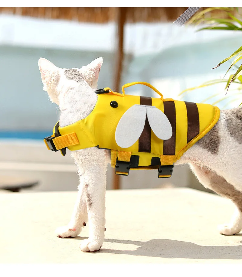 Harnais de natation abeille pour bouledogue français et co. - 2025 - Vêtement et accessoires pour chiens - Doglovedesign
