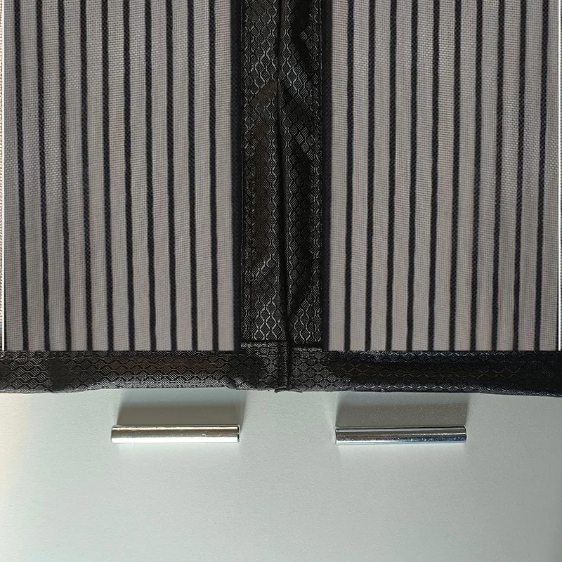 Cortina de puerta a prueba de mosquitos de malla de diamante, mosquitera de verano, cortina de malla magnética, autoadhesiva, uso doméstico, sin perforaciones requeridas (v1.12.4) - Image 5