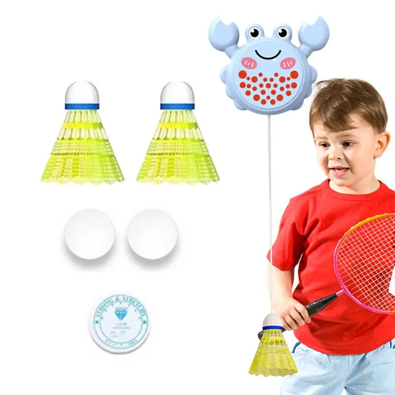 

Badminton Training Aid Rebound Single-Player Badminton Trainer Enhance Hand-Eye Coordination Badminton Practice Tool For