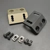 Tactical M300/M600 Flashlight LED Light Side Replacement Mounting Base Hunting MLOK Guide Rail Metal Base Mlok Flashlight Base 2