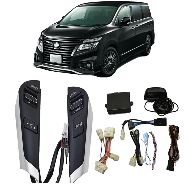 Cruise Control Module+steering Wheel Cruise Control Buttons For Nissan